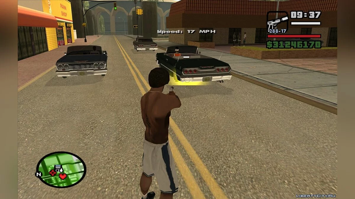 Скоростной радар V1.0 / GTA San Andreas