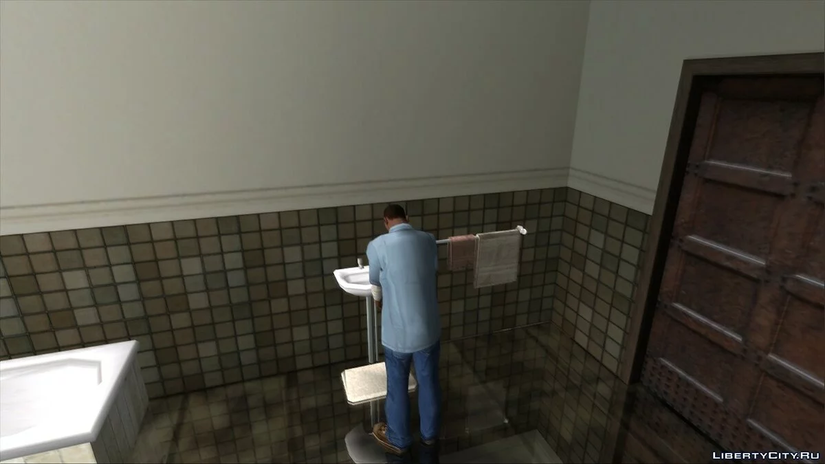 Возможность мыть руки / GTA San Andreas