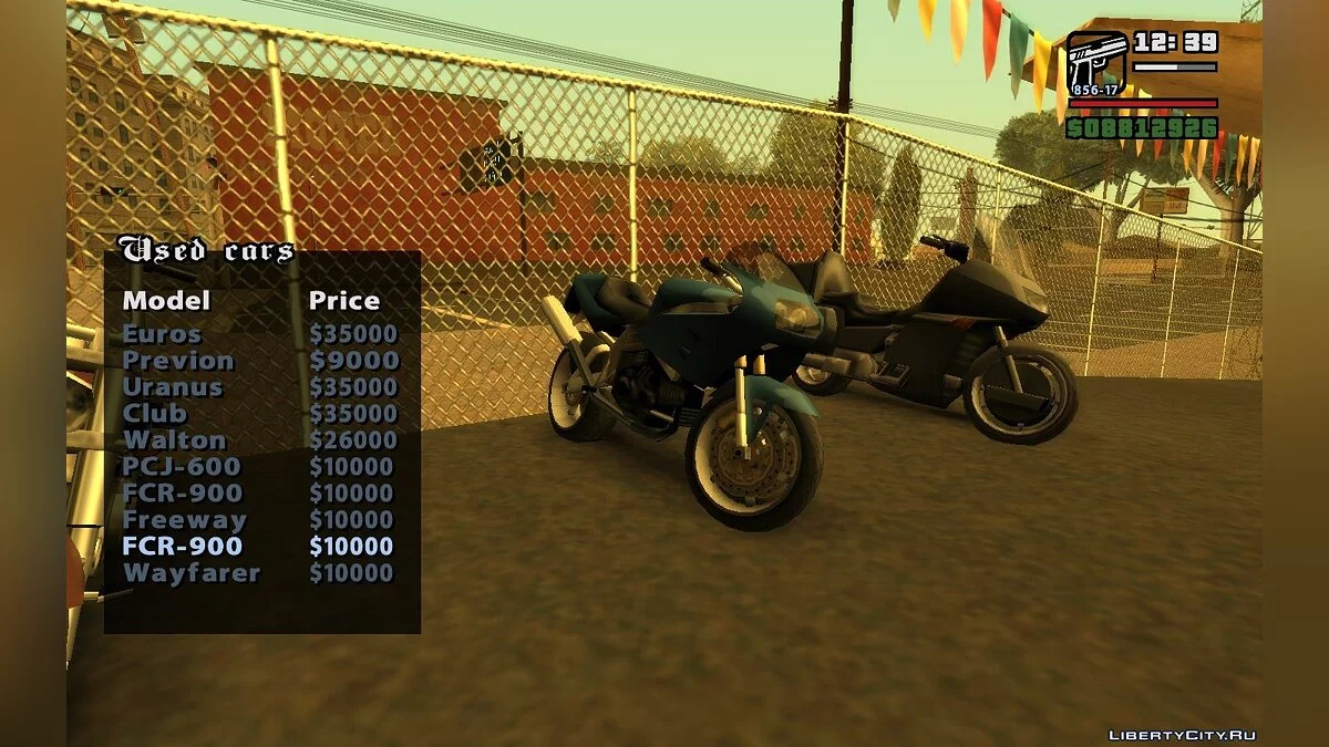 Автосалон вживаних автомобілів (Оновлення від 03.06.2020) / GTA San Andreas