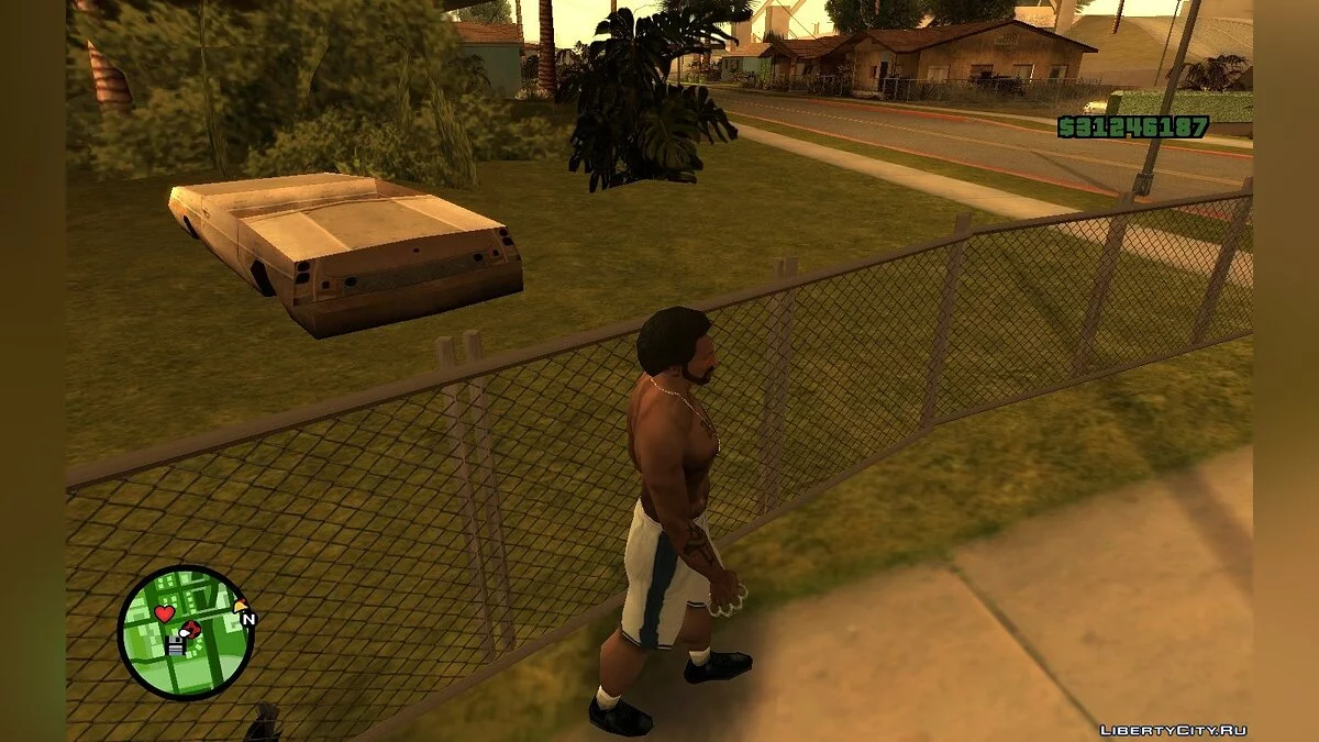 Minimalistisches HUD / GTA San Andreas