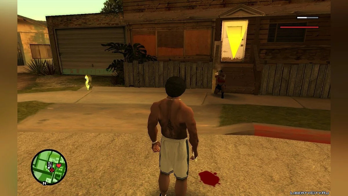 Minimalistisches HUD / GTA San Andreas