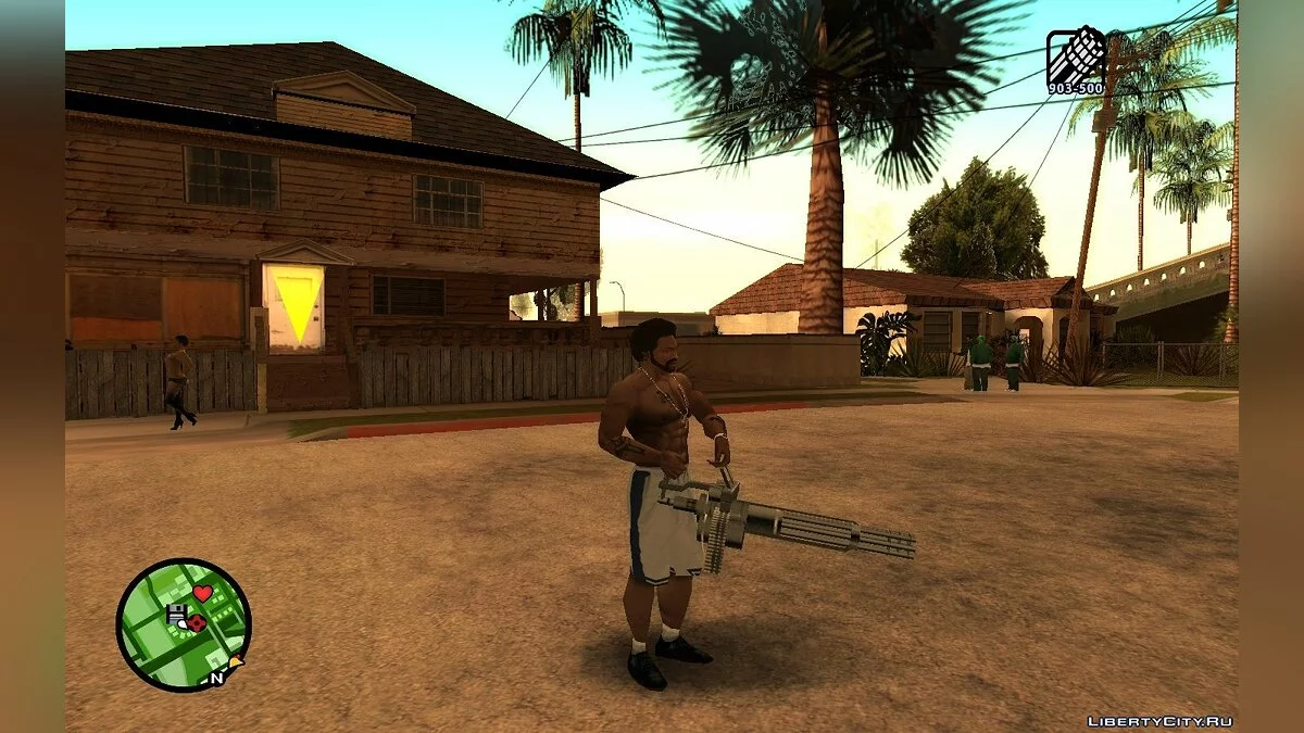 Minimalistisches HUD / GTA San Andreas