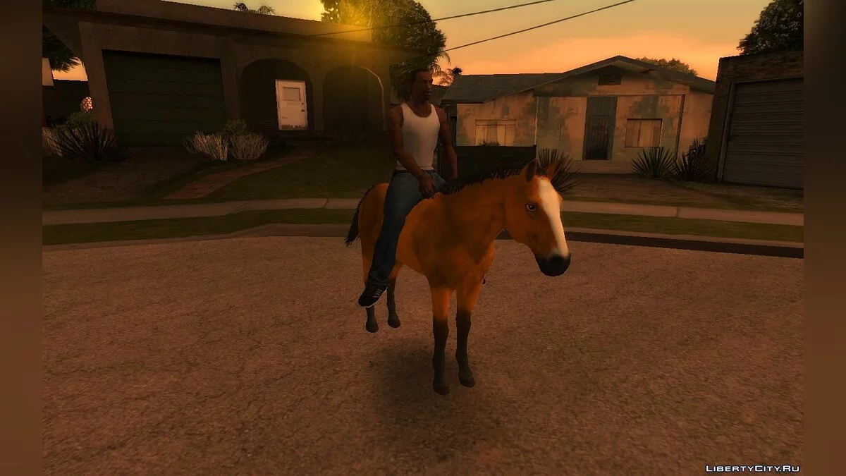 Дух (Можливість проїхати на коні) / GTA San Andreas
