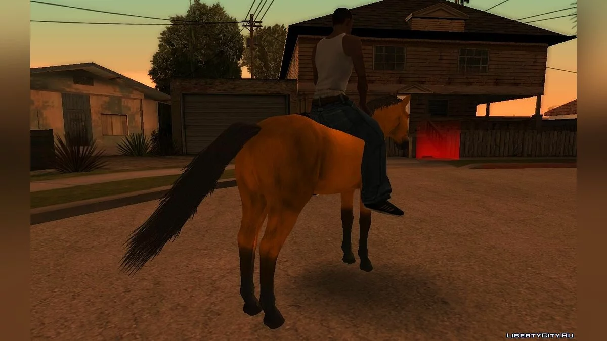 Дух (Можливість проїхати на коні) / GTA San Andreas
