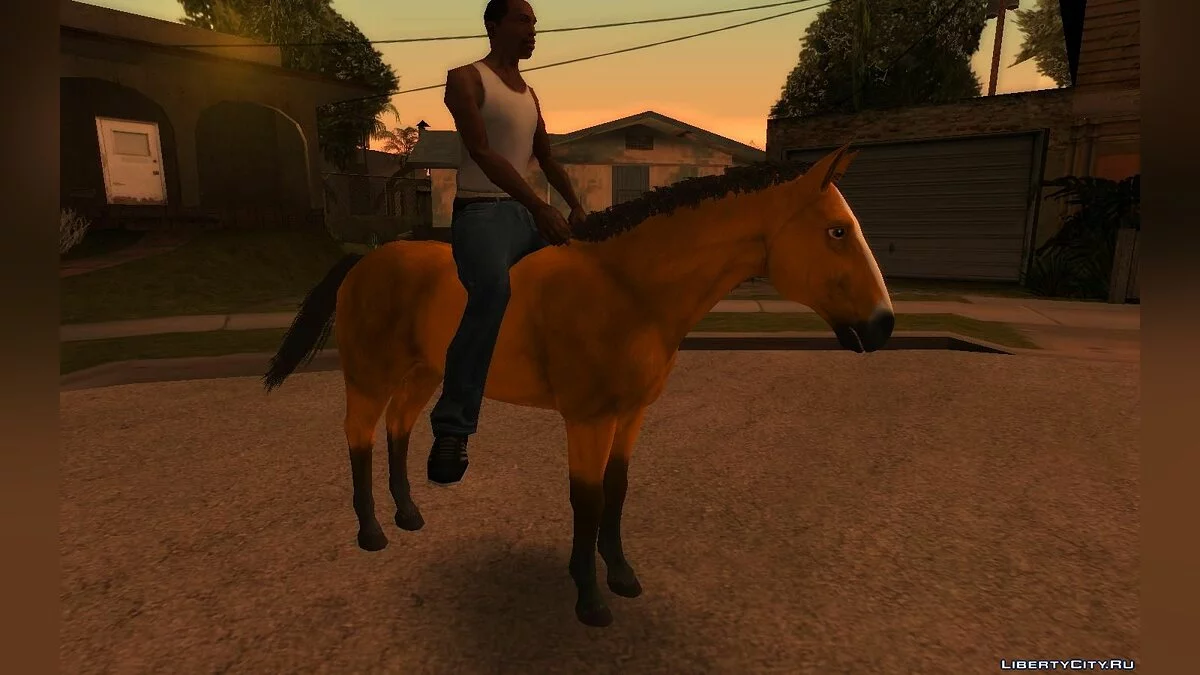 Дух (Можливість проїхати на коні) / GTA San Andreas