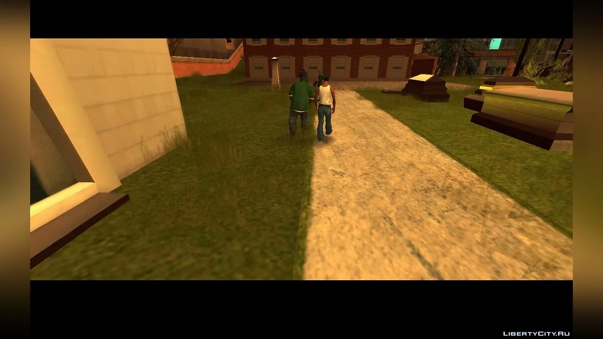 Збільшення огляду в кат-сценах / GTA San Andreas