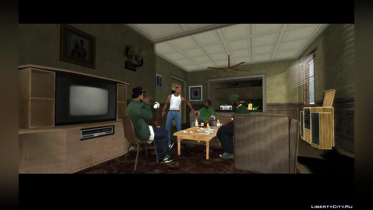 Збільшення огляду в кат-сценах / GTA San Andreas