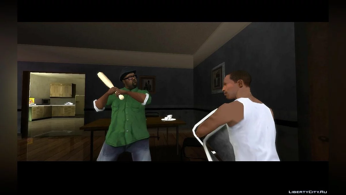 Збільшення огляду в кат-сценах / GTA San Andreas