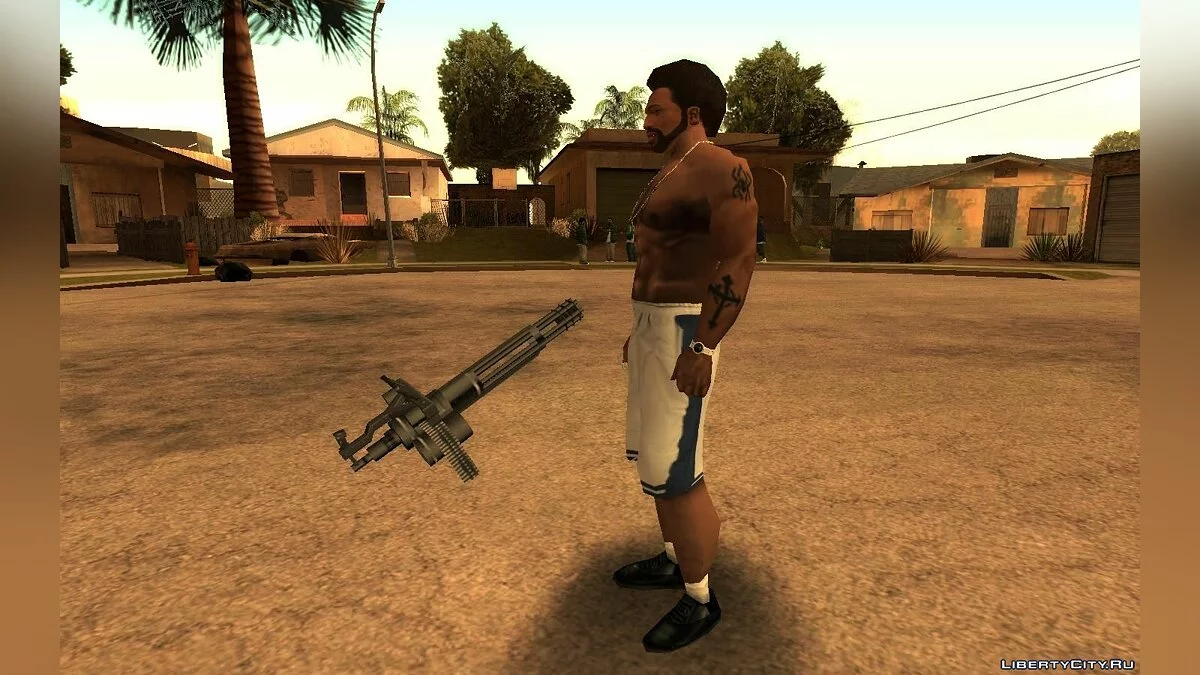 Можливість викидати та зберігати зброю V1.3 / GTA San Andreas