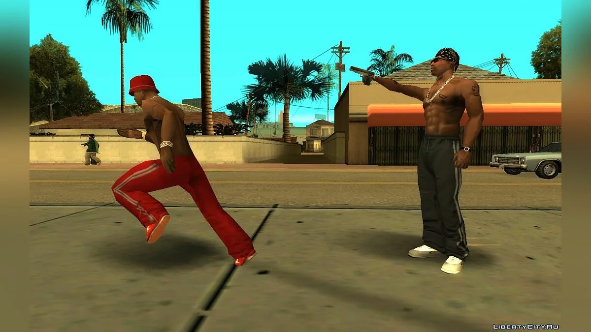 Perbaikan Jongkok Gengster / GTA San Andreas
