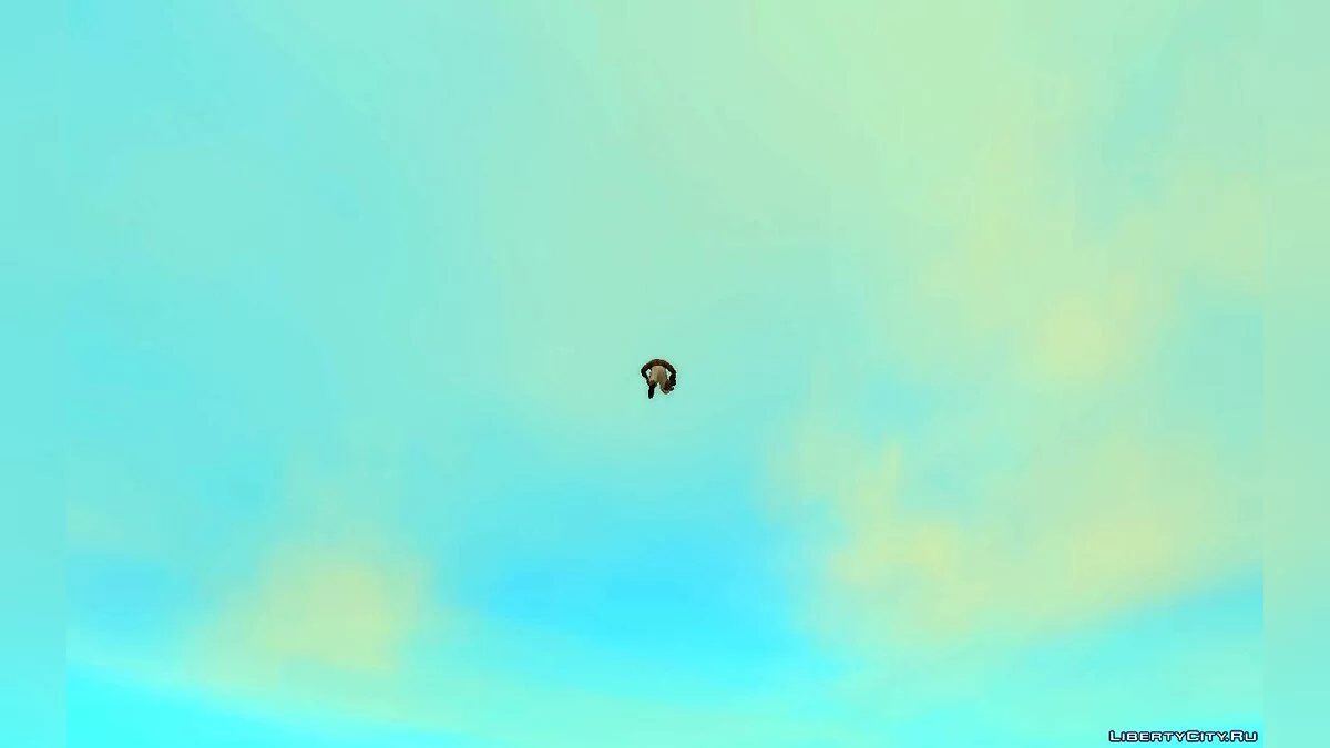 Kamera während des Falls, wie in GTA 4 / GTA San Andreas