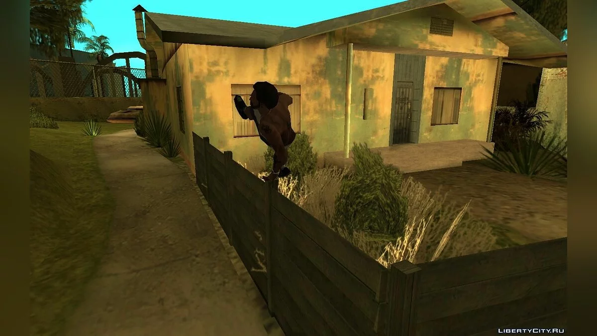 Camera for jumping over barriers, in GTA 4 style / GTA San Andreas
