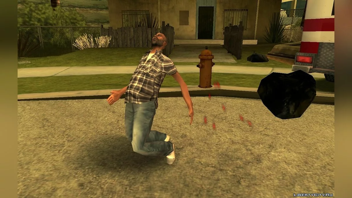 Voo lento da bala após o disparo com rifle (como em Sniper Elite) / GTA San Andreas