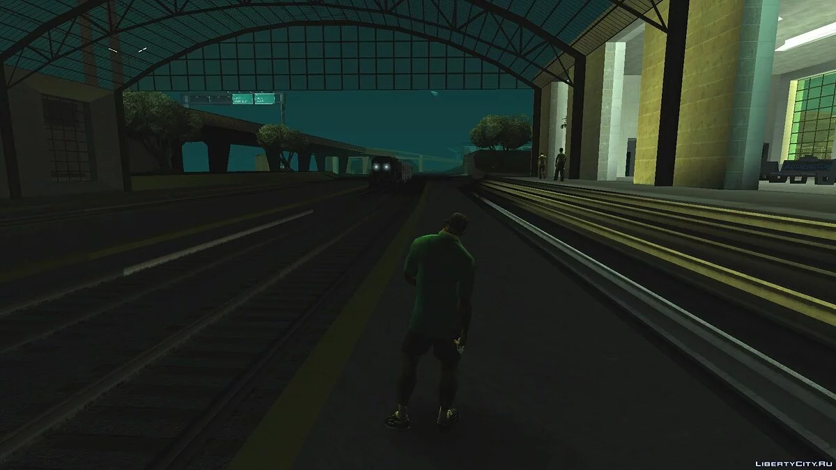 Anjing di Stasiun / GTA San Andreas