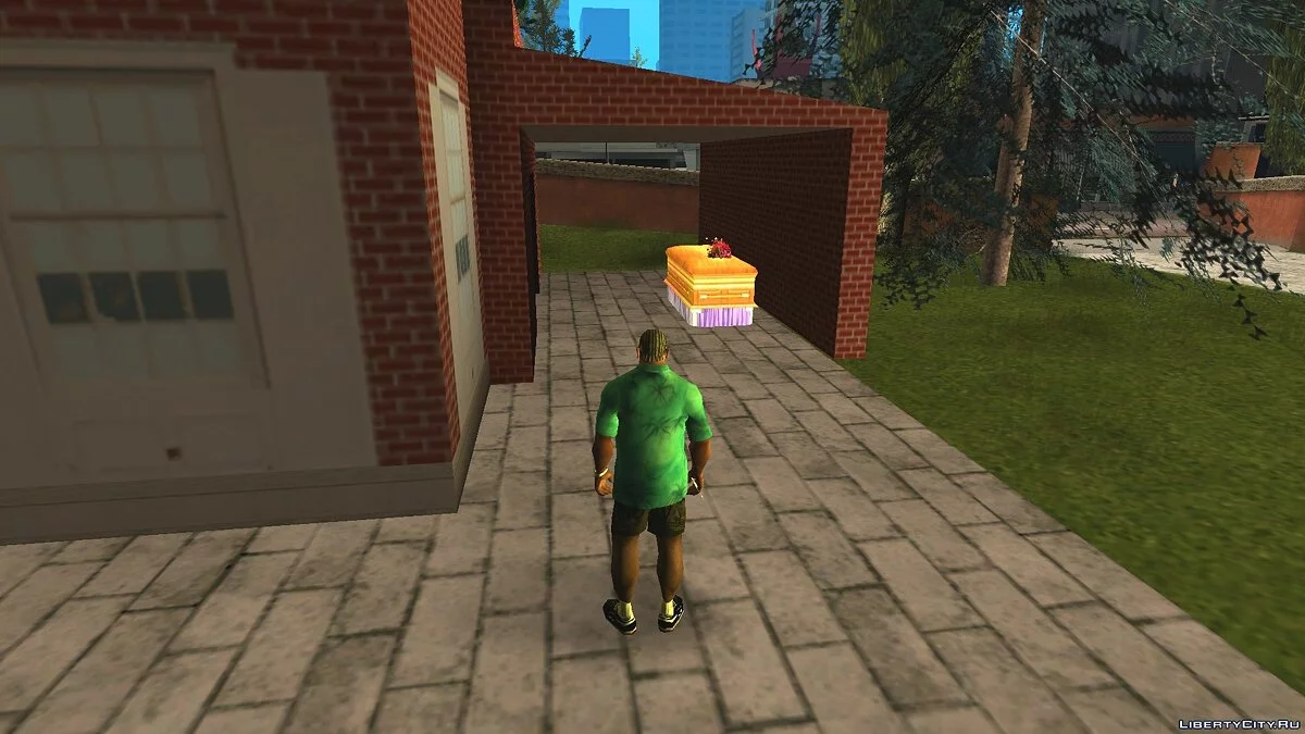 Fixing Graves at Los Santos Cemetery / GTA San Andreas