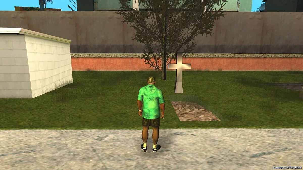 Fixing Graves at Los Santos Cemetery / GTA San Andreas