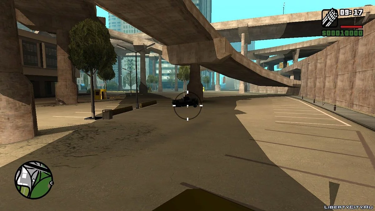 Рабочие пулемёты в DYOM / GTA San Andreas