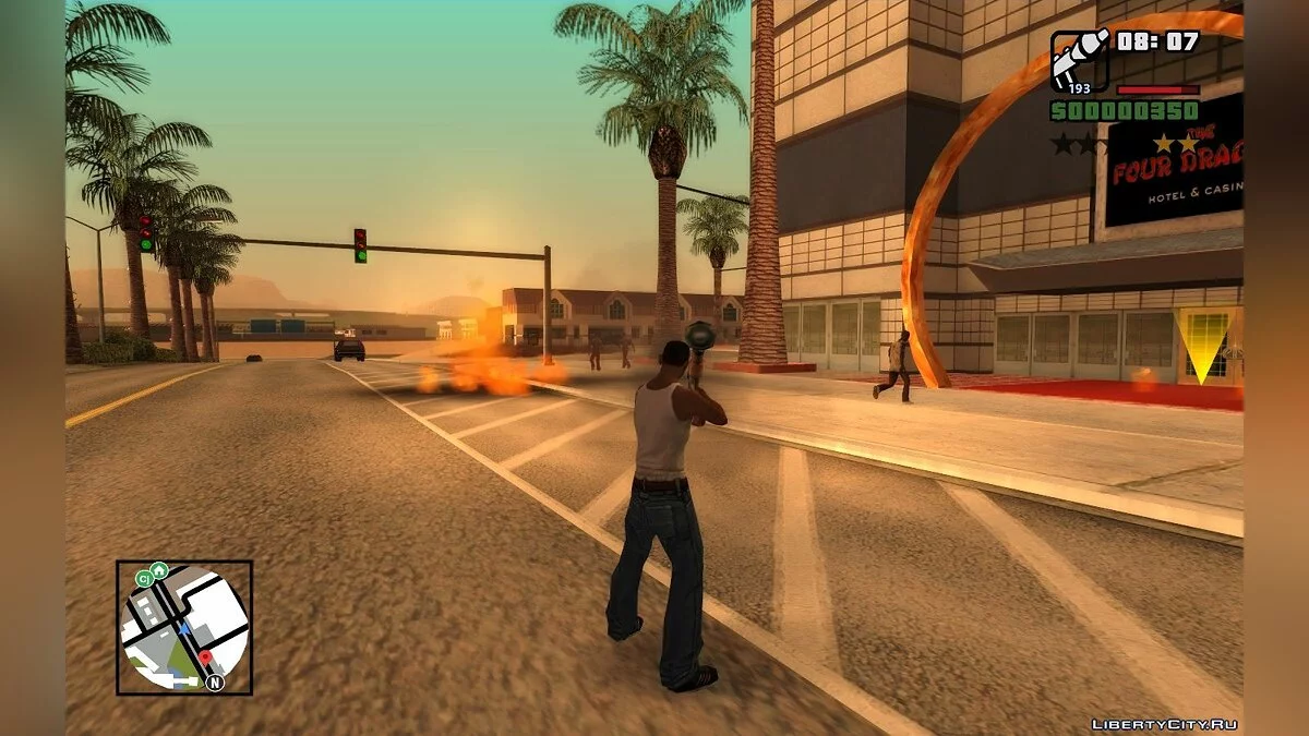 Pas de recherche pour visiter d'autres villes / GTA San Andreas