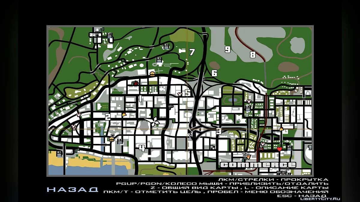 Up to Ten Markers on the Map at Once v1.3 (Update from 30.12.20) / GTA San Andreas