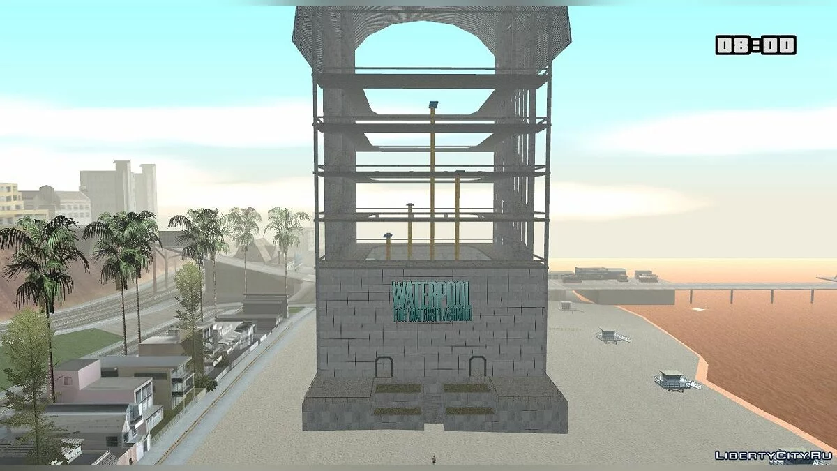 Saut dans l'eau/WaterSplashMod (SAMP) / GTA San Andreas