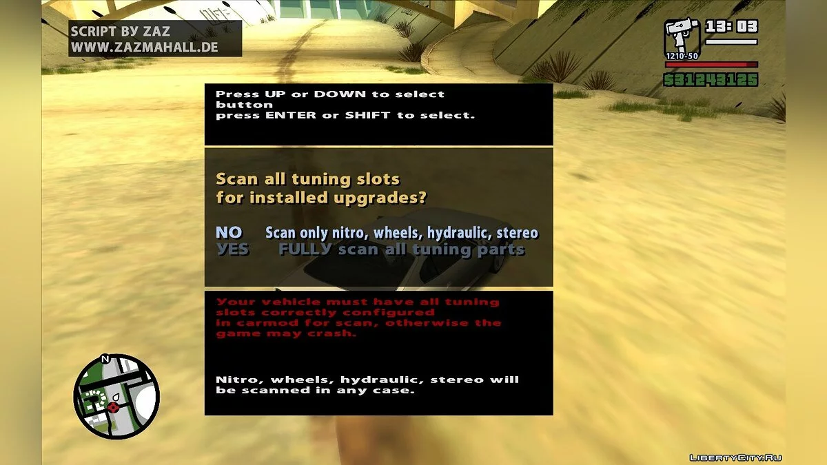 Save 256 Cars / GTA San Andreas