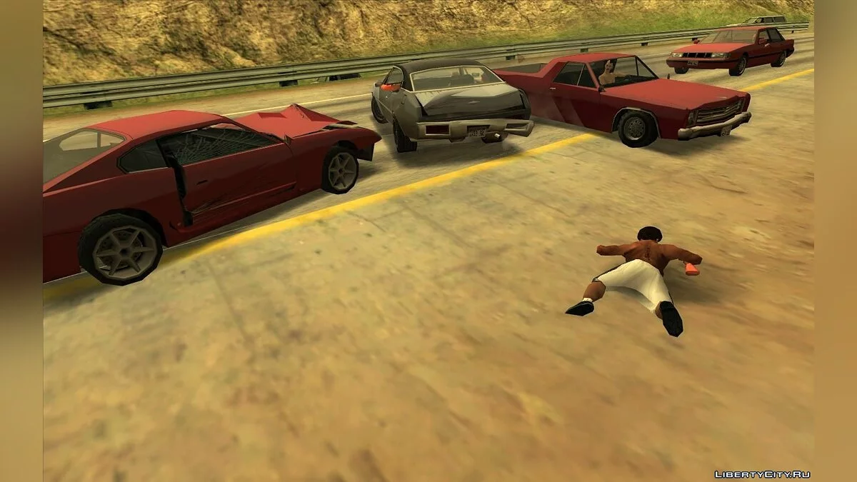 Durch die Windschutzscheibe fliegen v1.1.2 (Update vom 05.02.2021) / GTA San Andreas