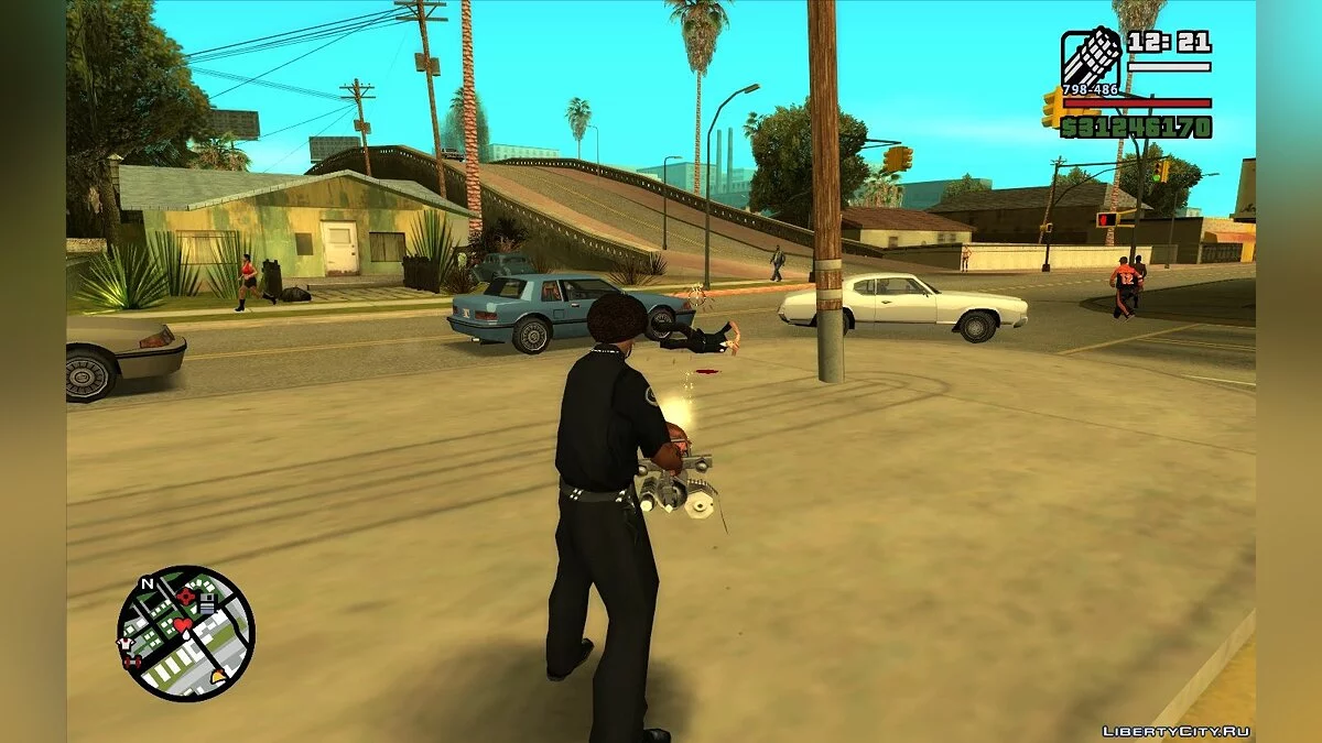 警察服装 V2(警察服装无星星)(2020年11月13日更新) / GTA San Andreas