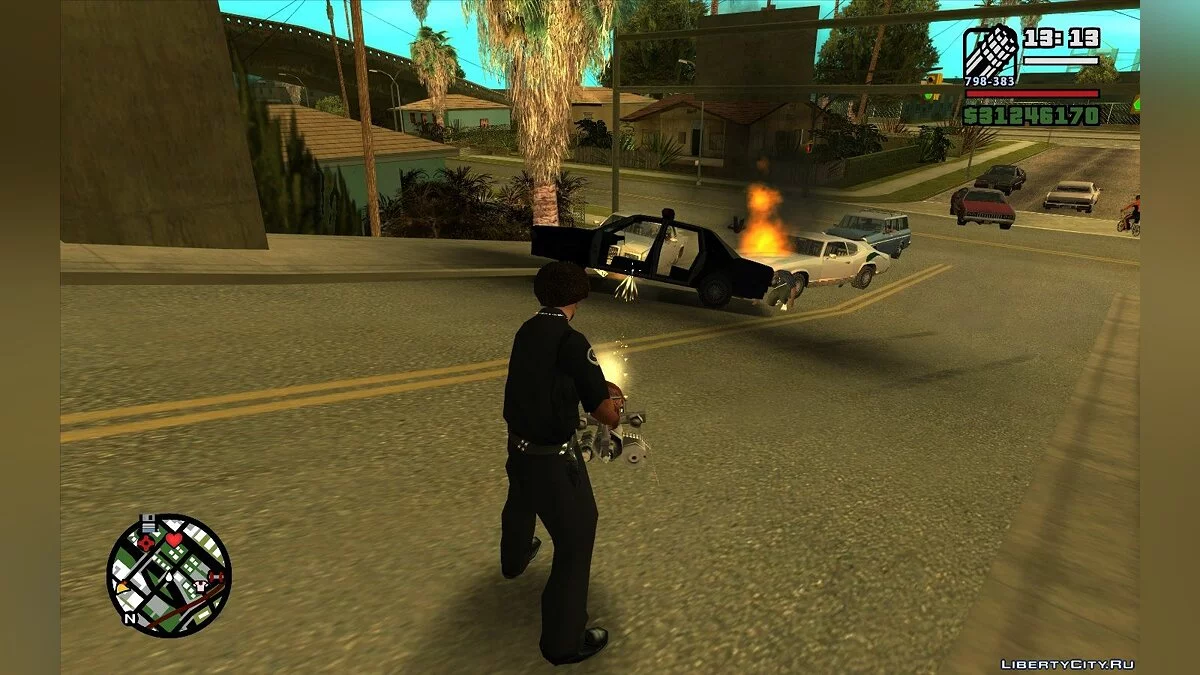 警察服装 V2(警察服装无星星)(2020年11月13日更新) / GTA San Andreas