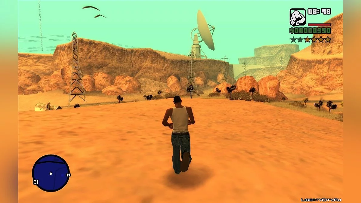 Radar Flashes When Wanted / GTA San Andreas