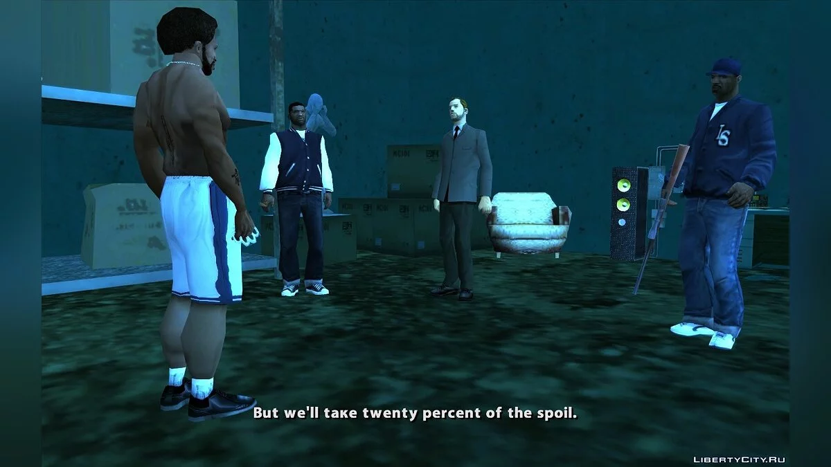 Antikes Raubüberfall (CLEO-Missionen) / GTA San Andreas