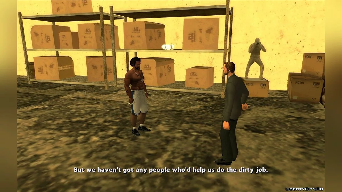 Antikes Raubüberfall (CLEO-Missionen) / GTA San Andreas