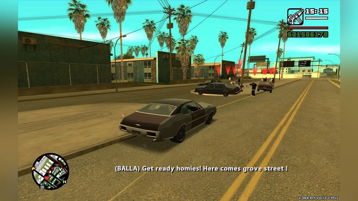 Банда возвращается (Интро и CLEO-миссия) / GTA San Andreas