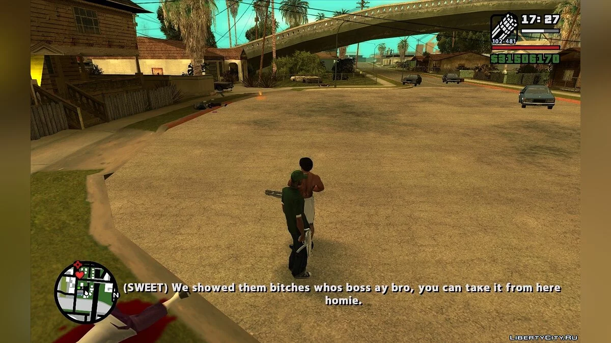 Банда возвращается (Интро и CLEO-миссия) / GTA San Andreas
