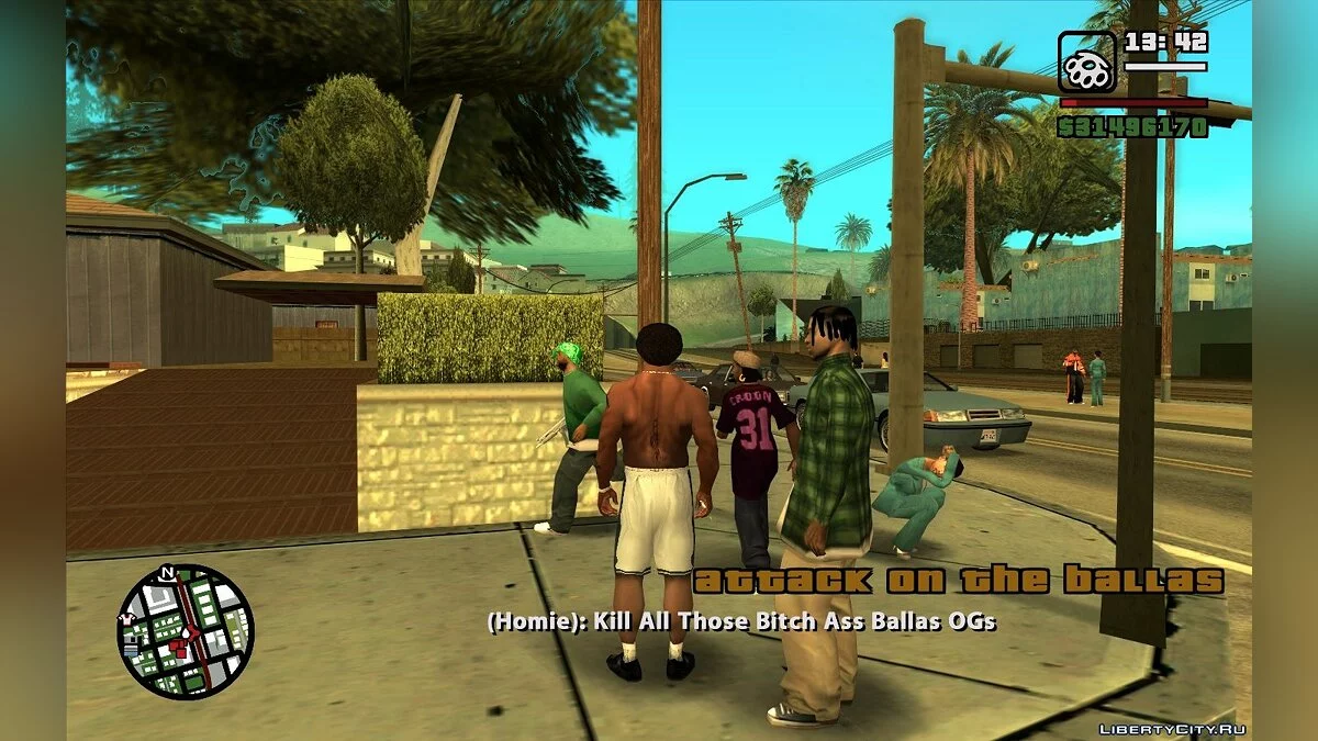 Gangsters de Grove Street (Saison 1, cinq missions CLEO) / GTA San Andreas