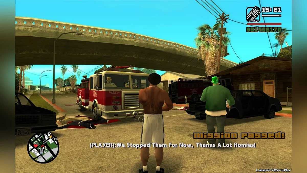 Gangsters de Grove Street (Saison 1, cinq missions CLEO) / GTA San Andreas