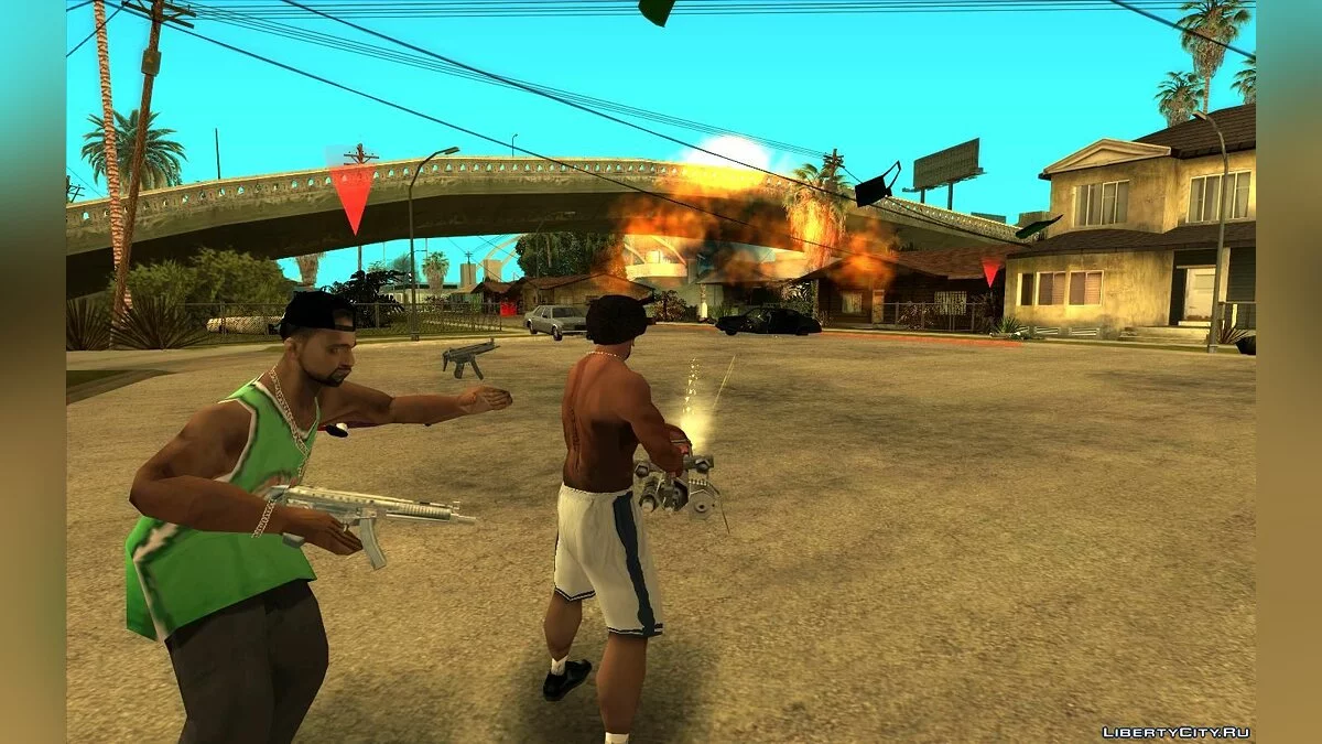 Gangsters de Grove Street (Saison 1, cinq missions CLEO) / GTA San Andreas