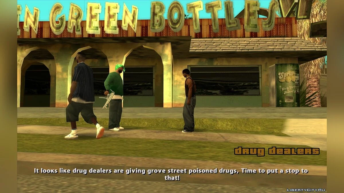 Gangsters de Grove Street (Saison 1, cinq missions CLEO) / GTA San Andreas