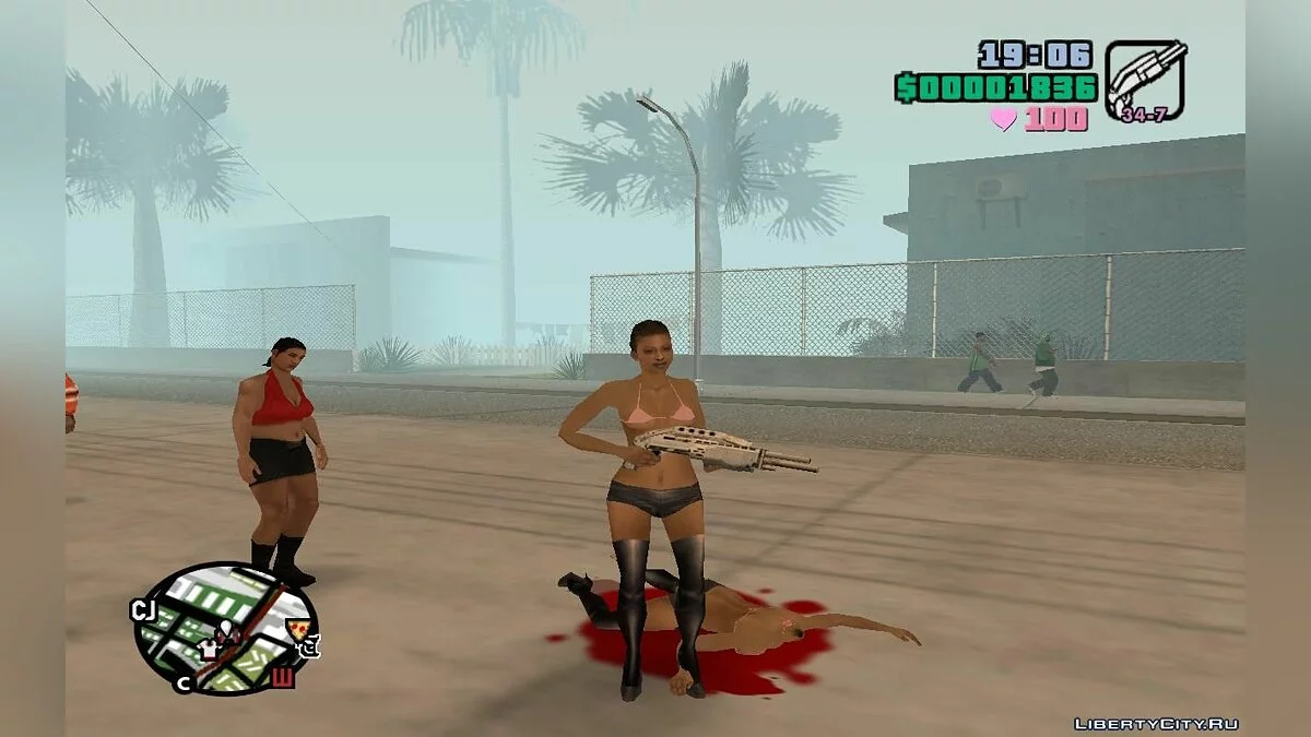 Face Theft from Bystanders Using the Dark Side of the Force (SA) 3.3 / GTA San Andreas