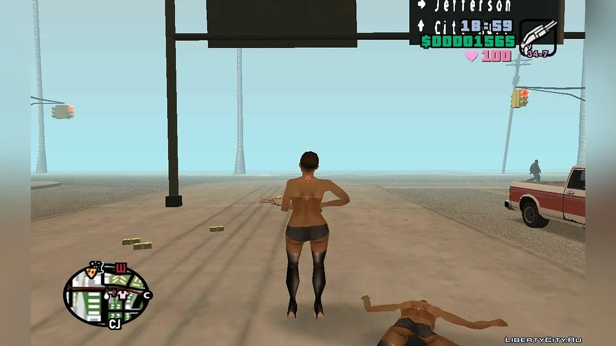 Face Theft from Bystanders Using the Dark Side of the Force (SA) 3.3 / GTA San Andreas