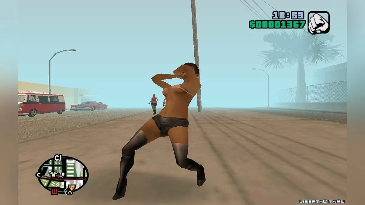 Face Theft from Bystanders Using the Dark Side of the Force (SA) 3.3 / GTA San Andreas