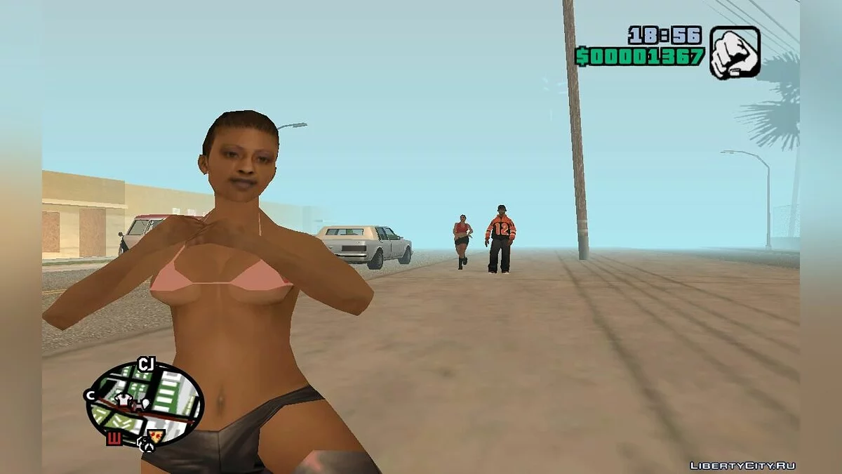 Face Theft from Bystanders Using the Dark Side of the Force (SA) 3.3 / GTA San Andreas