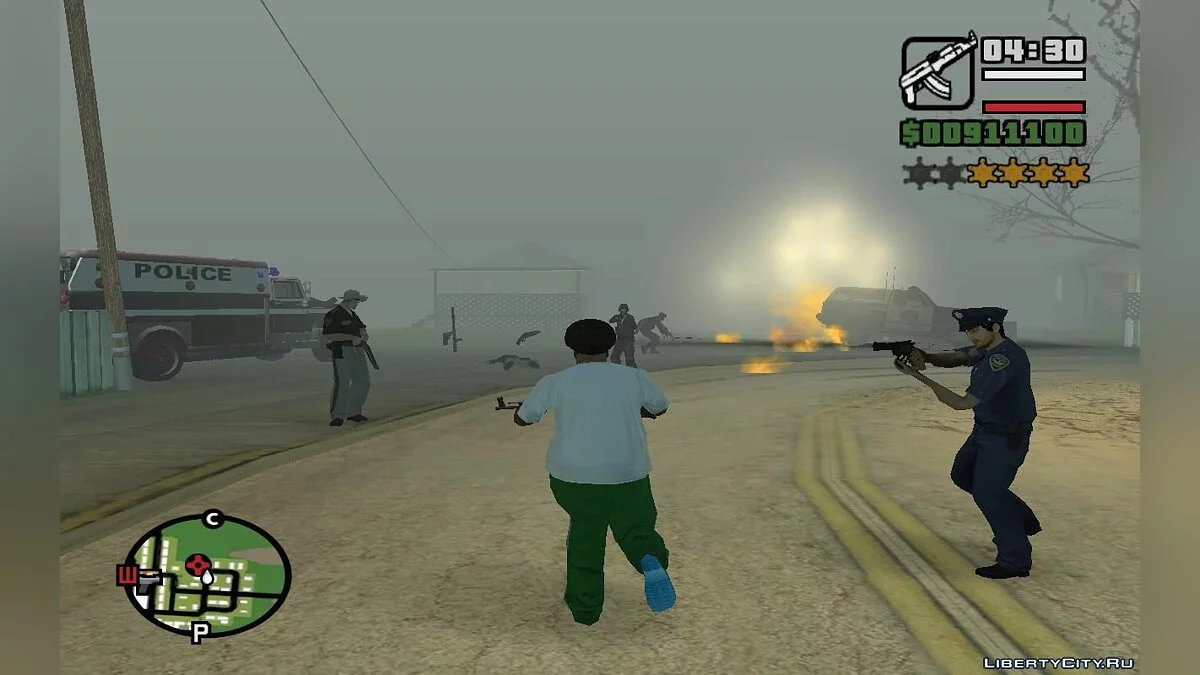 Random Weapons, Health, and Accuracy for All Law Enforcement (SA) 1.4 / GTA San Andreas