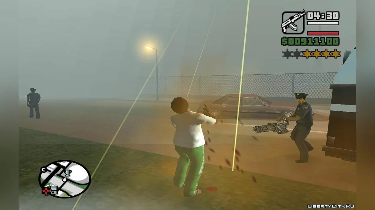 Random Weapons, Health, and Accuracy for All Law Enforcement (SA) 1.4 / GTA San Andreas
