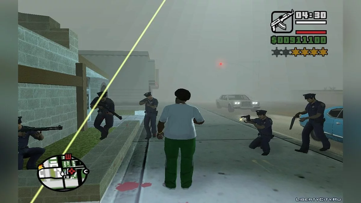 Random Weapons, Health, and Accuracy for All Law Enforcement (SA) 1.4 / GTA San Andreas
