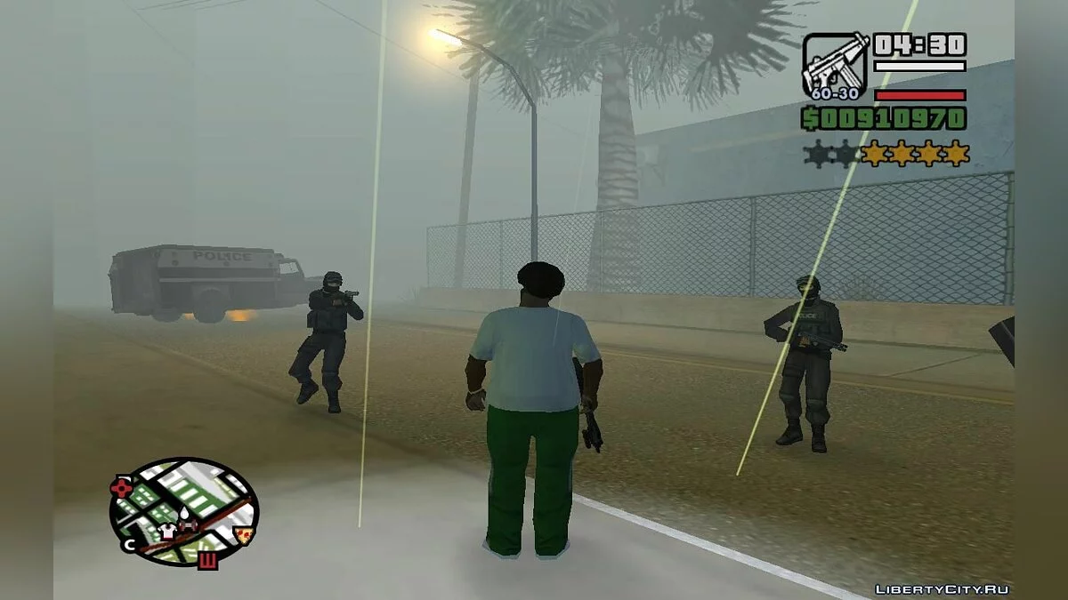 Random Weapons, Health, and Accuracy for All Law Enforcement (SA) 1.4 / GTA San Andreas