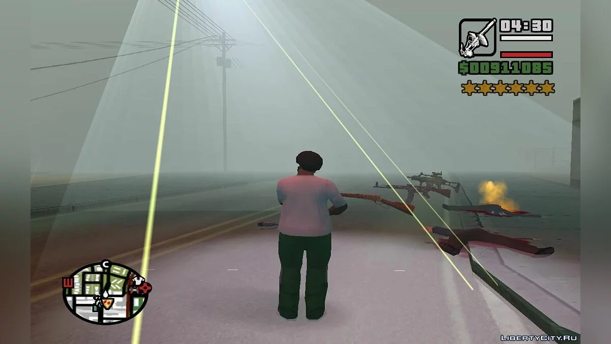 Random Weapons, Health, and Accuracy for All Law Enforcement (SA) 1.4 / GTA San Andreas