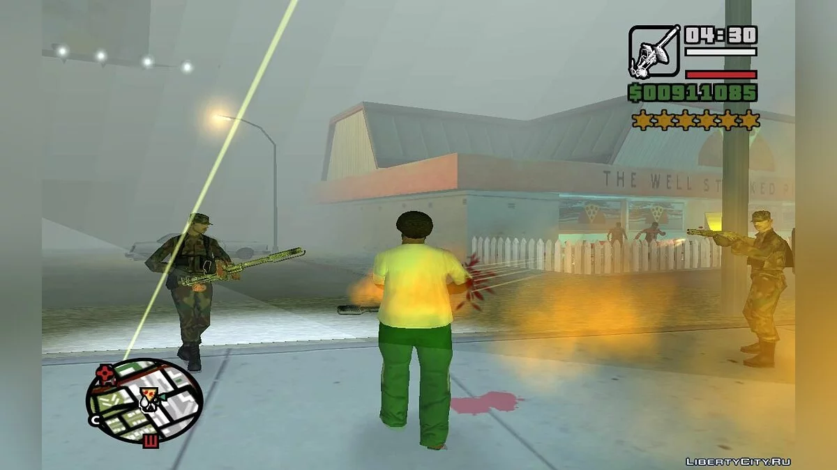 Random Weapons, Health, and Accuracy for All Law Enforcement (SA) 1.4 / GTA San Andreas