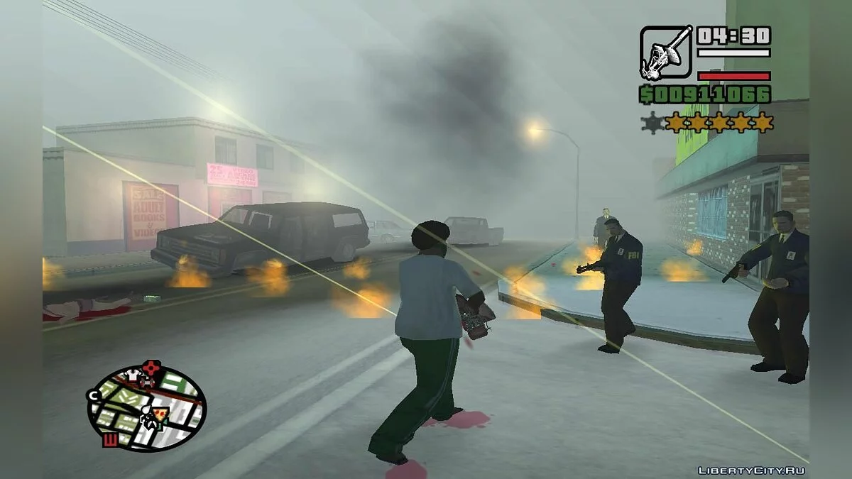 Random Weapons, Health, and Accuracy for All Law Enforcement (SA) 1.4 / GTA San Andreas