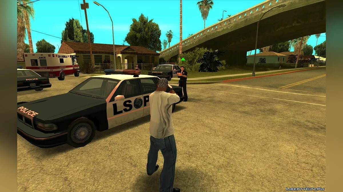 Désarmer l'ennemi / GTA San Andreas