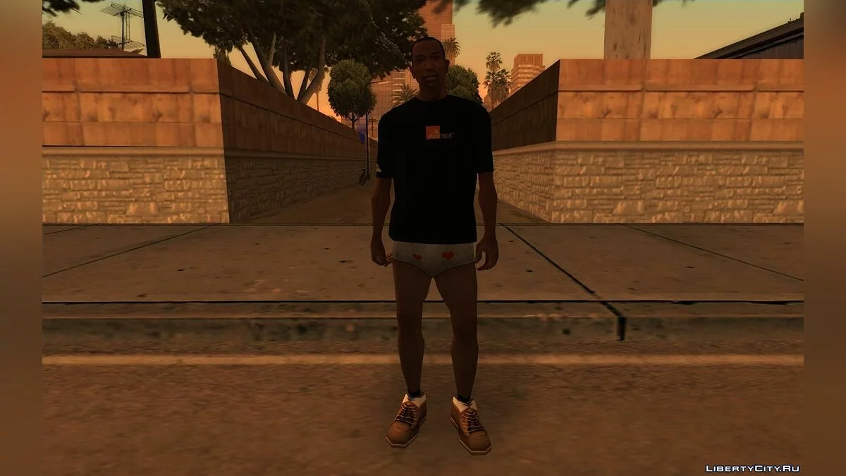Change CJ's Outfit Before the Story Begins / GTA San Andreas